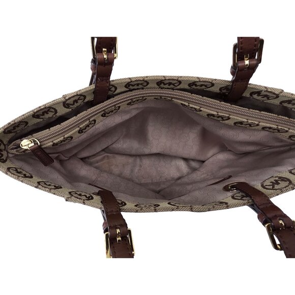 Michael Kors Large Signature Satchel - Picture 6 of 9